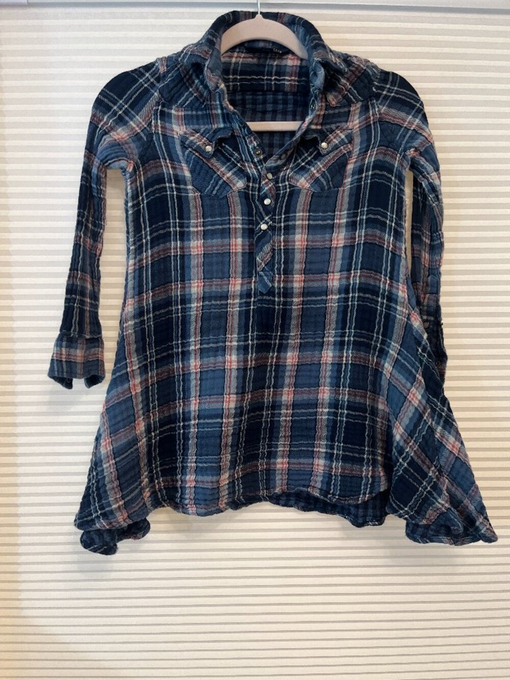 Polo Ralph Lauren Plaid Girls Long Sleeve shirt Size 7